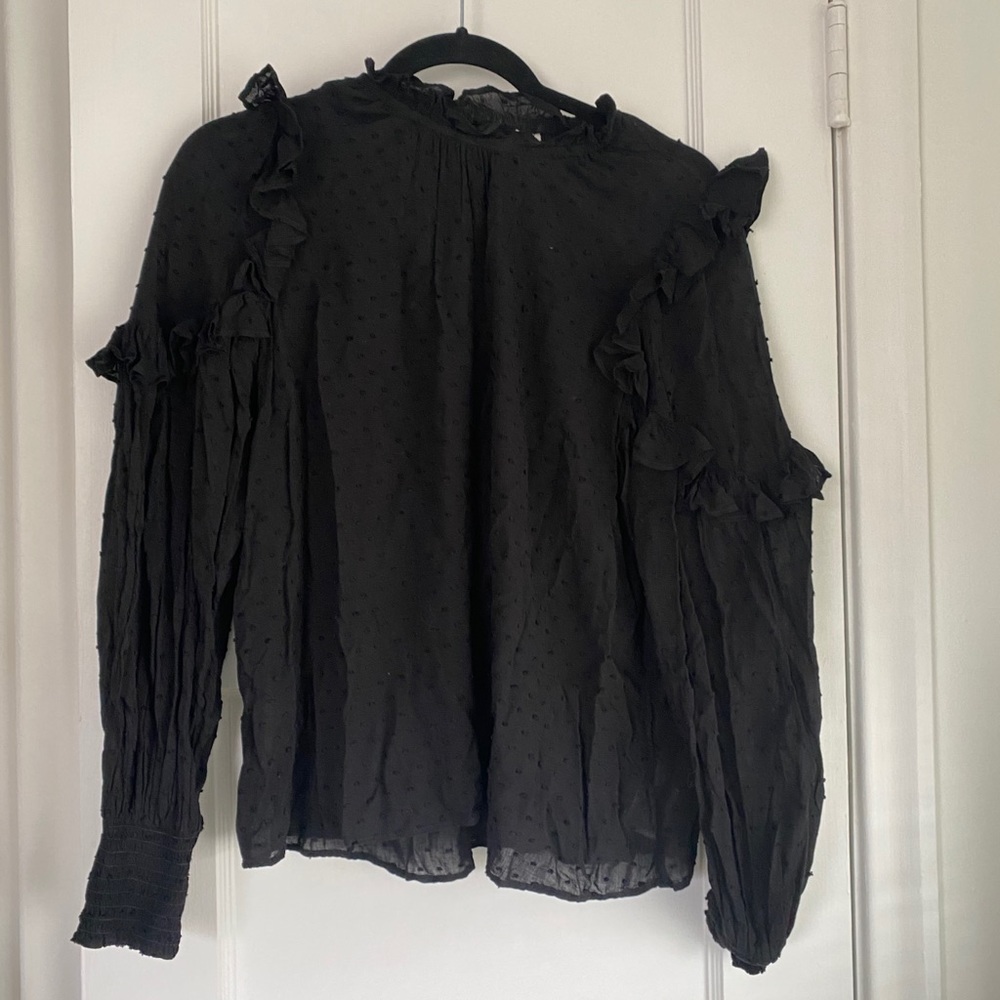 Gap Ruffle L/S shirt